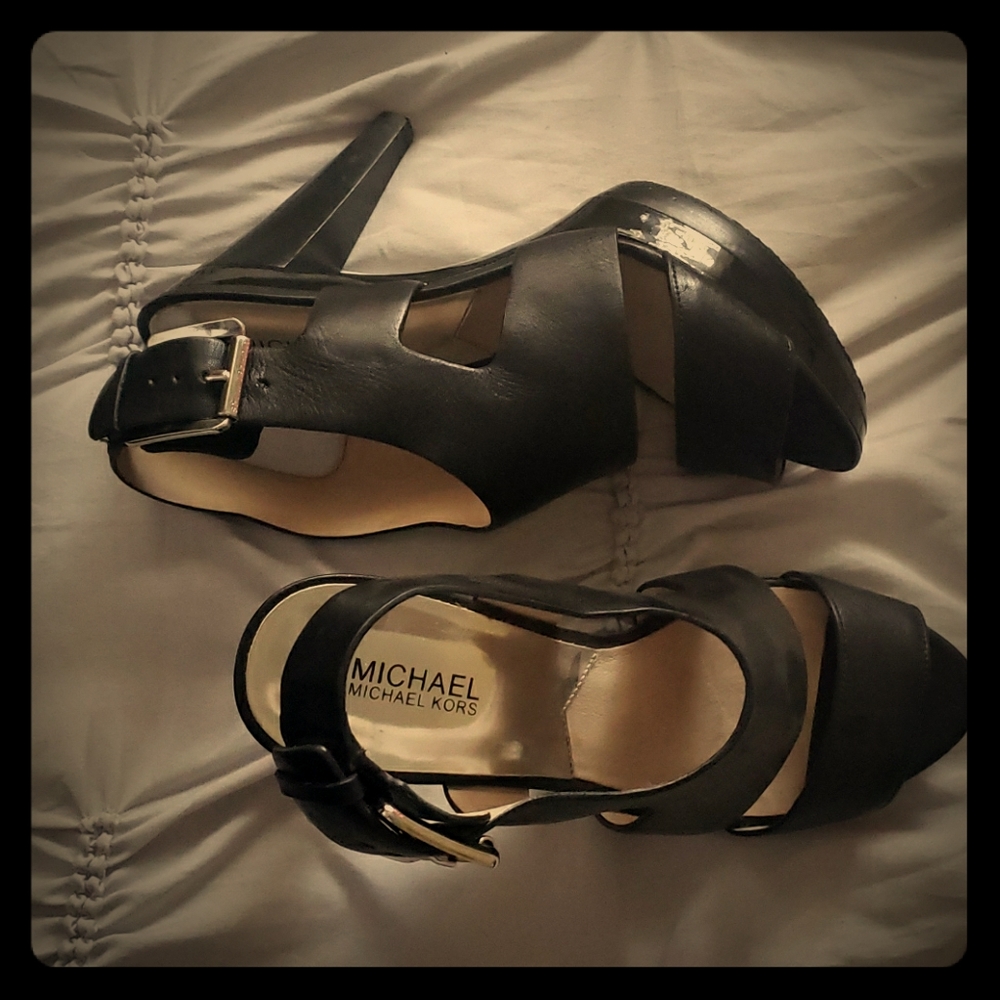 Black heels